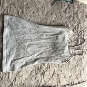 Lululemon Athletica White Power Y Tank Size 2